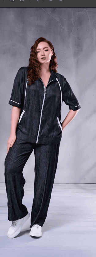 DE WHİTE'S - SİYAH PANTOLON