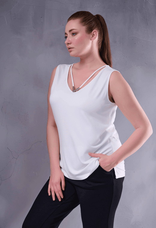 DE WHİTE'S - BEYAZ BLUZ